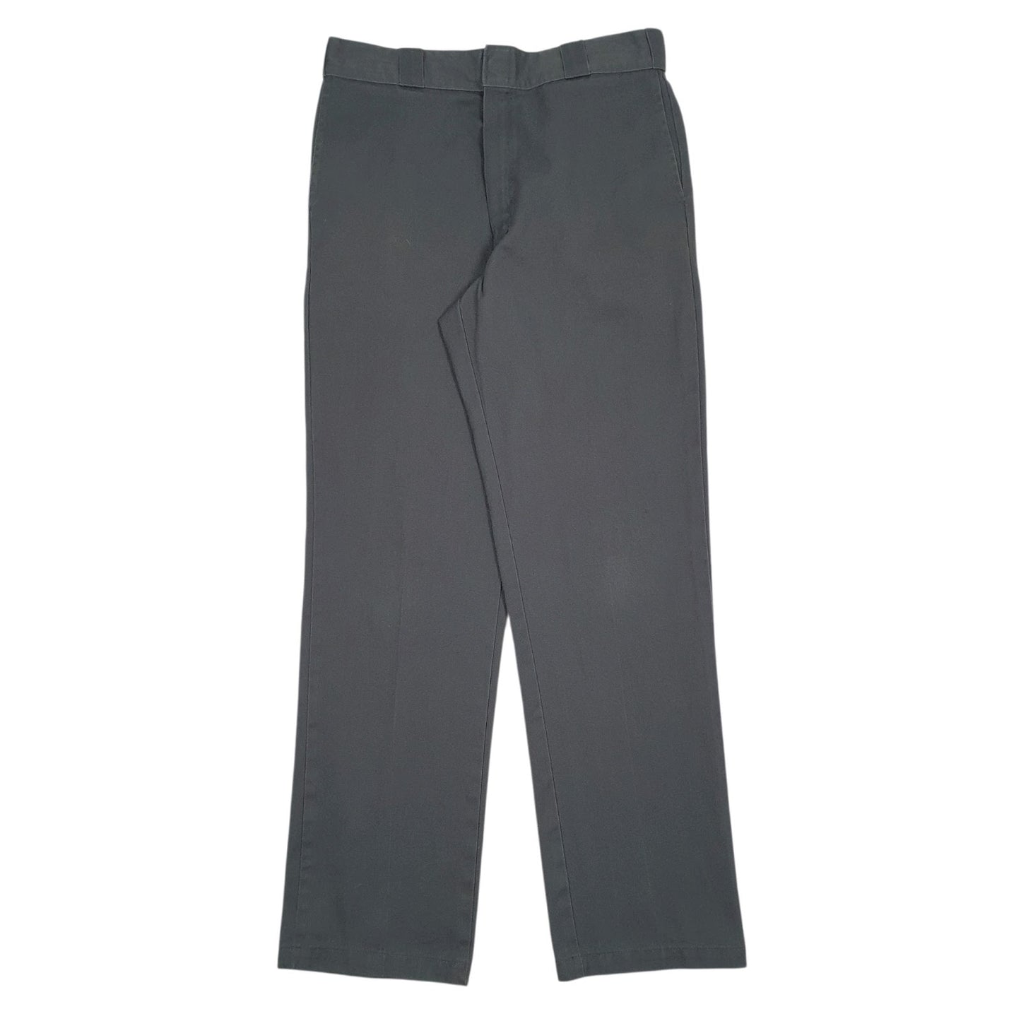 Mens Grey Dickies 874 Chino Trousers