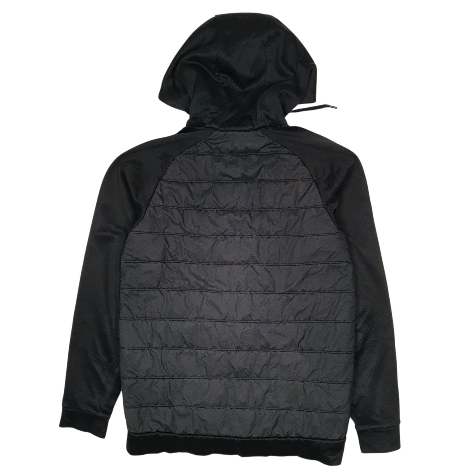 Mens Black Nike Dri Fit Puffer Softshell  Coat