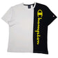 Mens White Champion  Short Sleeve T Shirt