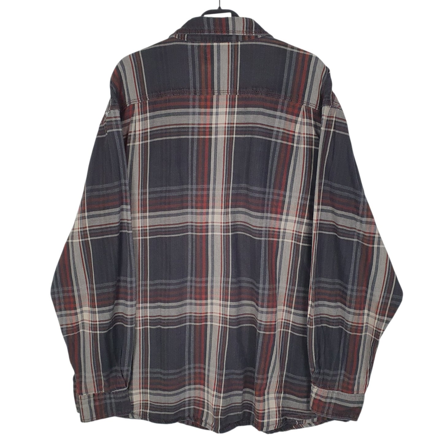 Mens Grey Red Head Ranch   Shirt