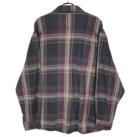 Mens Grey Red Head Ranch   Shirt