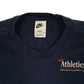 Mens Navy Nike Athletics Crewneck Jumper