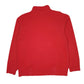 Mens Red Nike  Quarter Zip Jumper