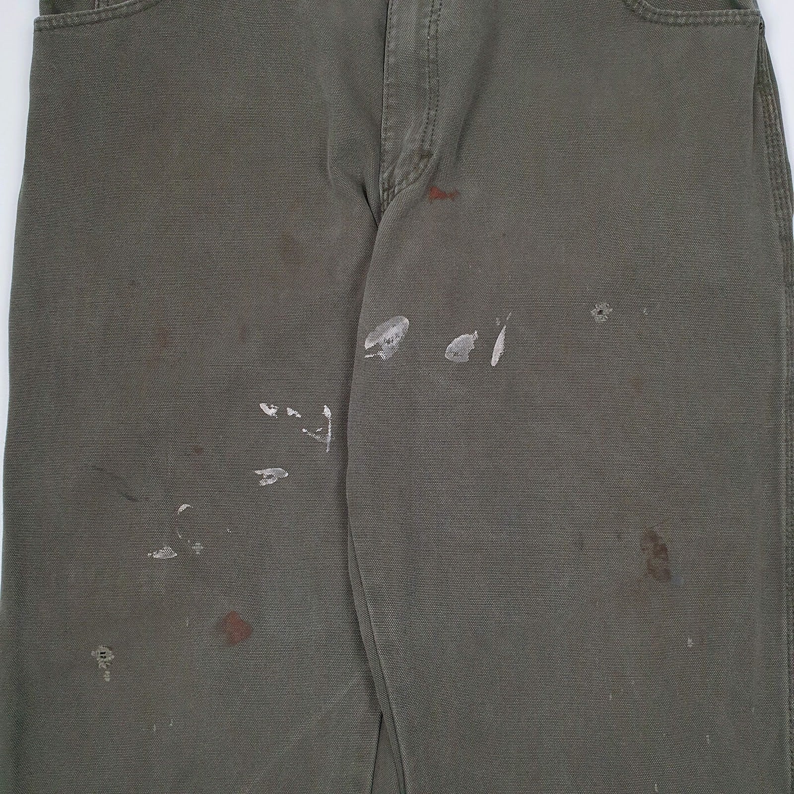 Mens Green Dickies   Trousers