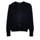 Mens Black Uniqlo  Cardigan Jumper