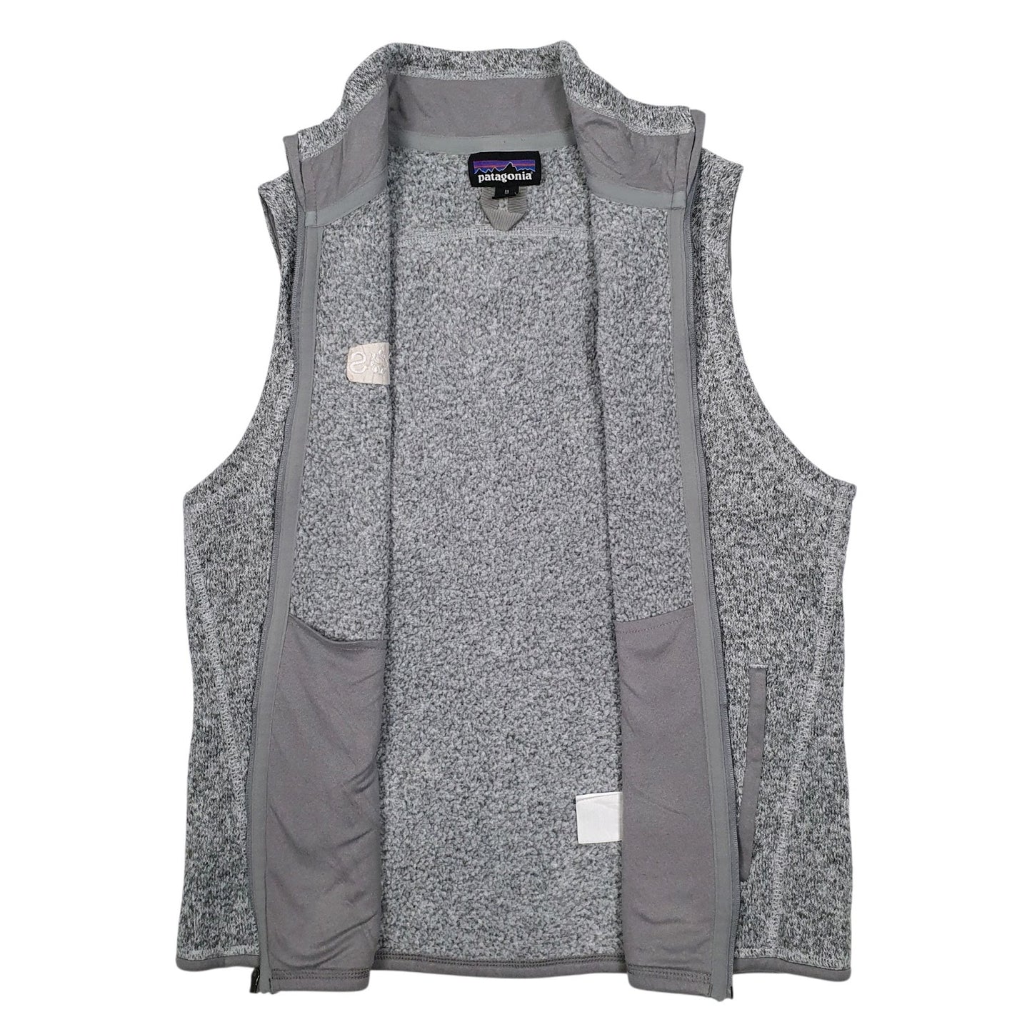 Womens Grey Patagonia Better Sweater Gilet Jumper