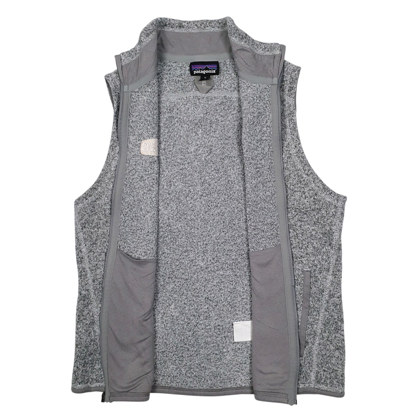 Womens Grey Patagonia Better Sweater Gilet Jumper