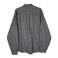 Mens Grey Eddie Bauer Thick Flannel  Shirt