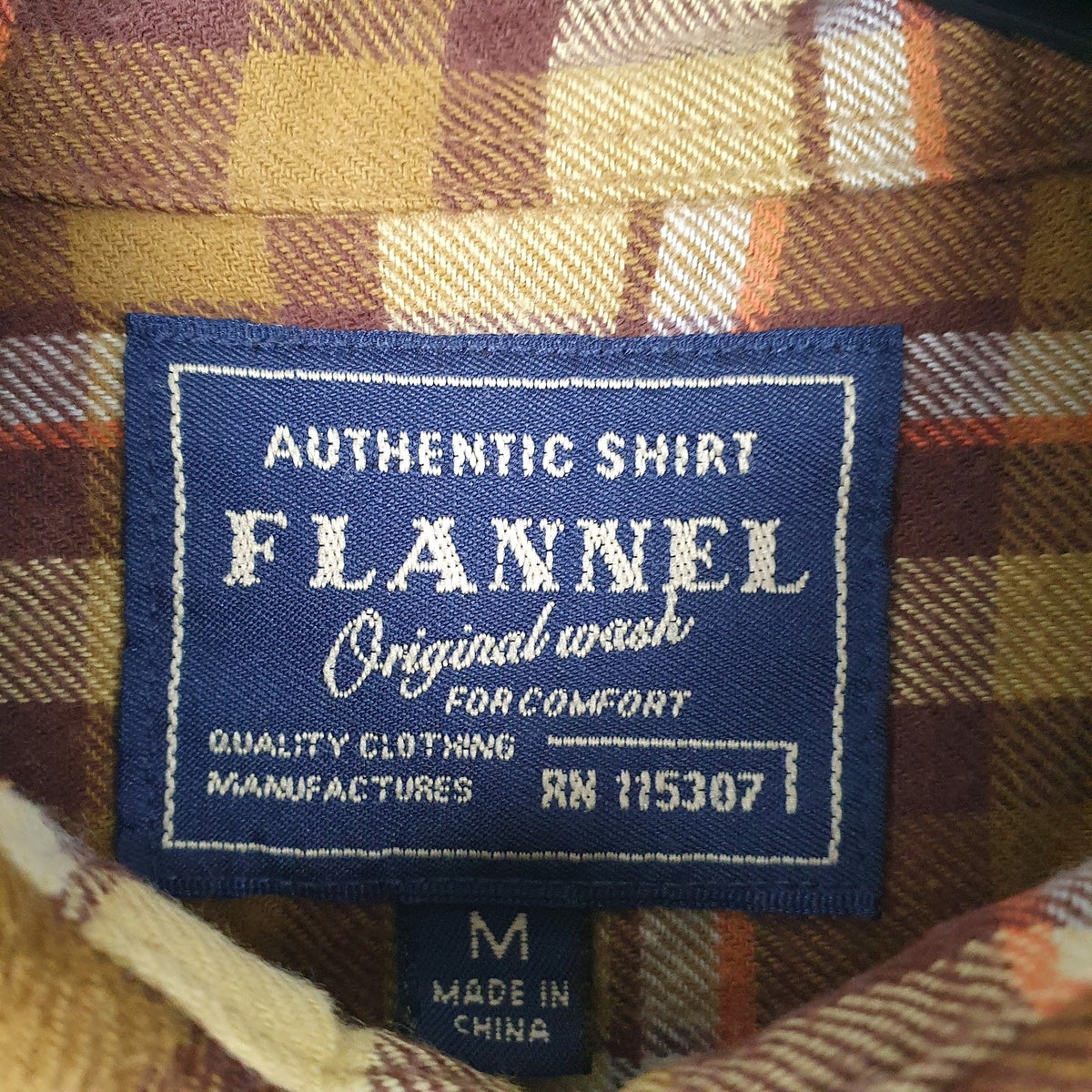 Mens Yellow Flannel Flannel  Shirt