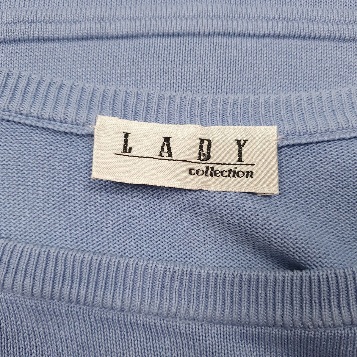 Womens Blue Lady Collection  Crewneck Jumper