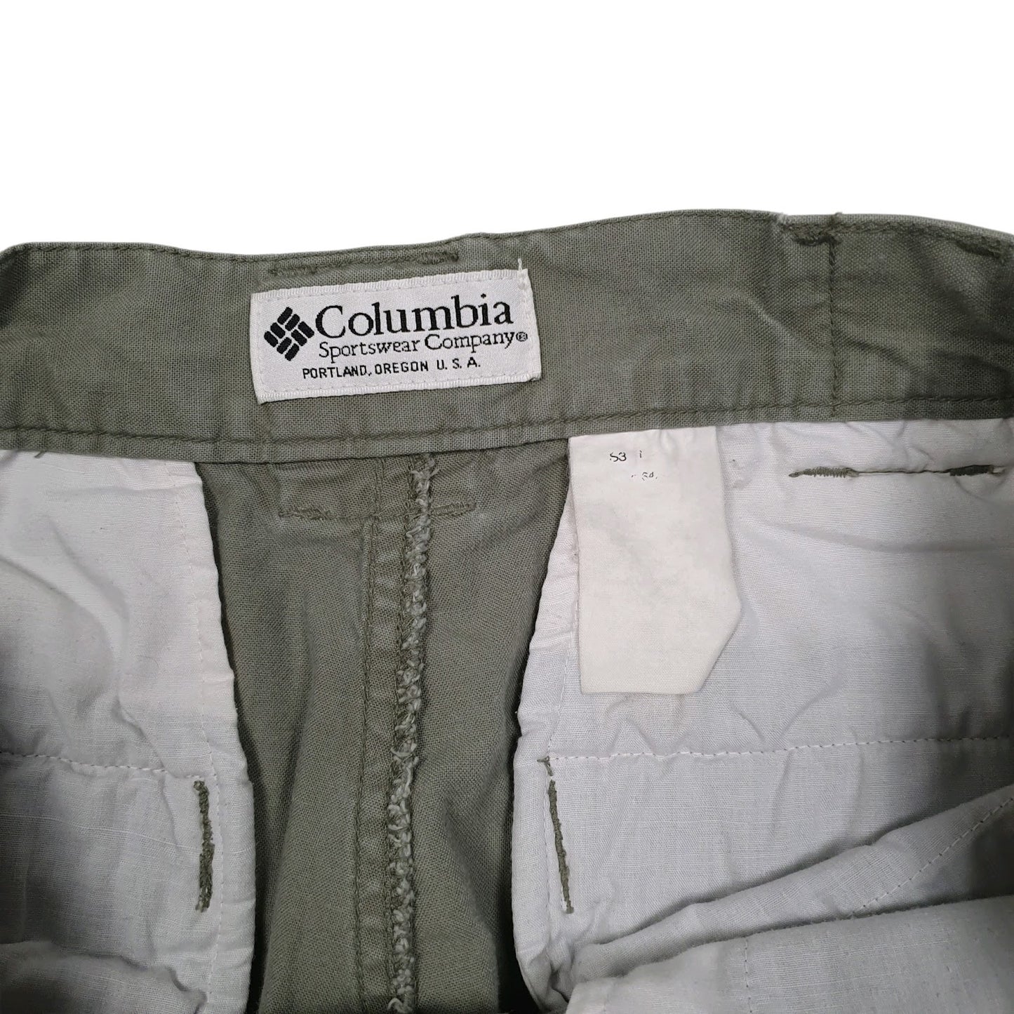 Mens Grey Columbia Sportswear Company Shorts Hiking Hoodie Trousers