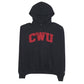 Mens Black Champion CWU Hoodie Jumper