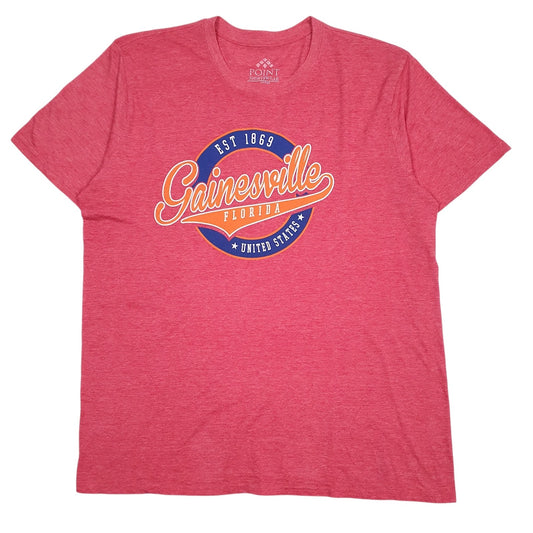 Mens Red Point Sportswear Gainesville Florida Short Sleeve T Shirt