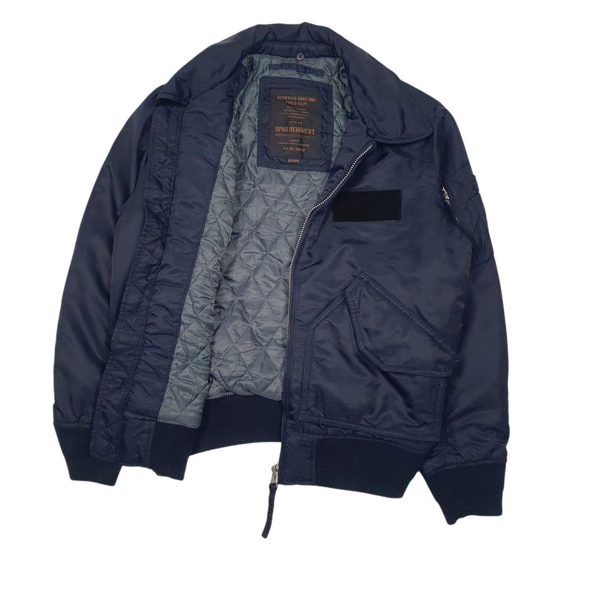 Womens Navy Spao Regiment Military  Coat