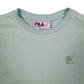 Womens Green Fila  Crewneck Jumper