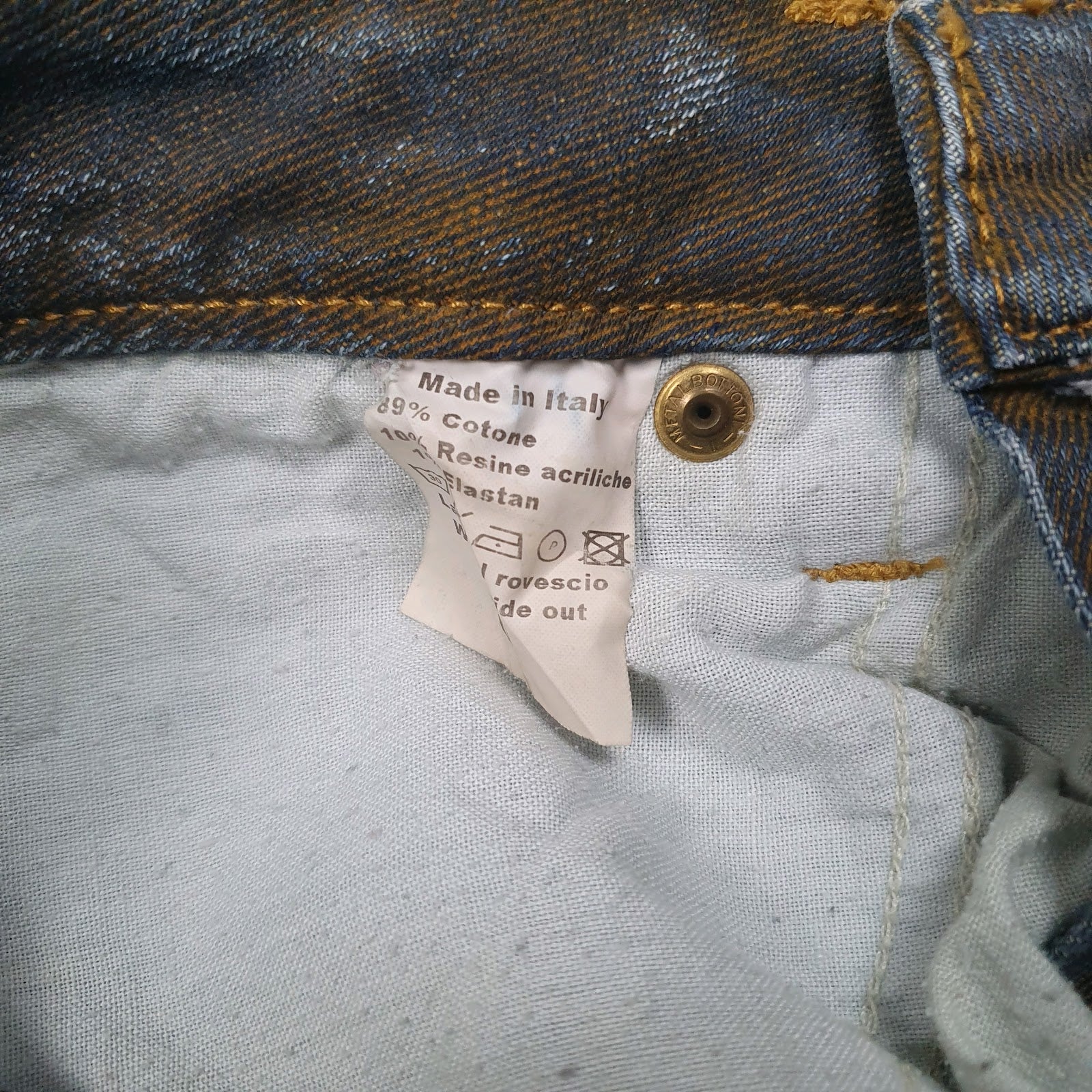 Mens Blue Vitamania   Jeans
