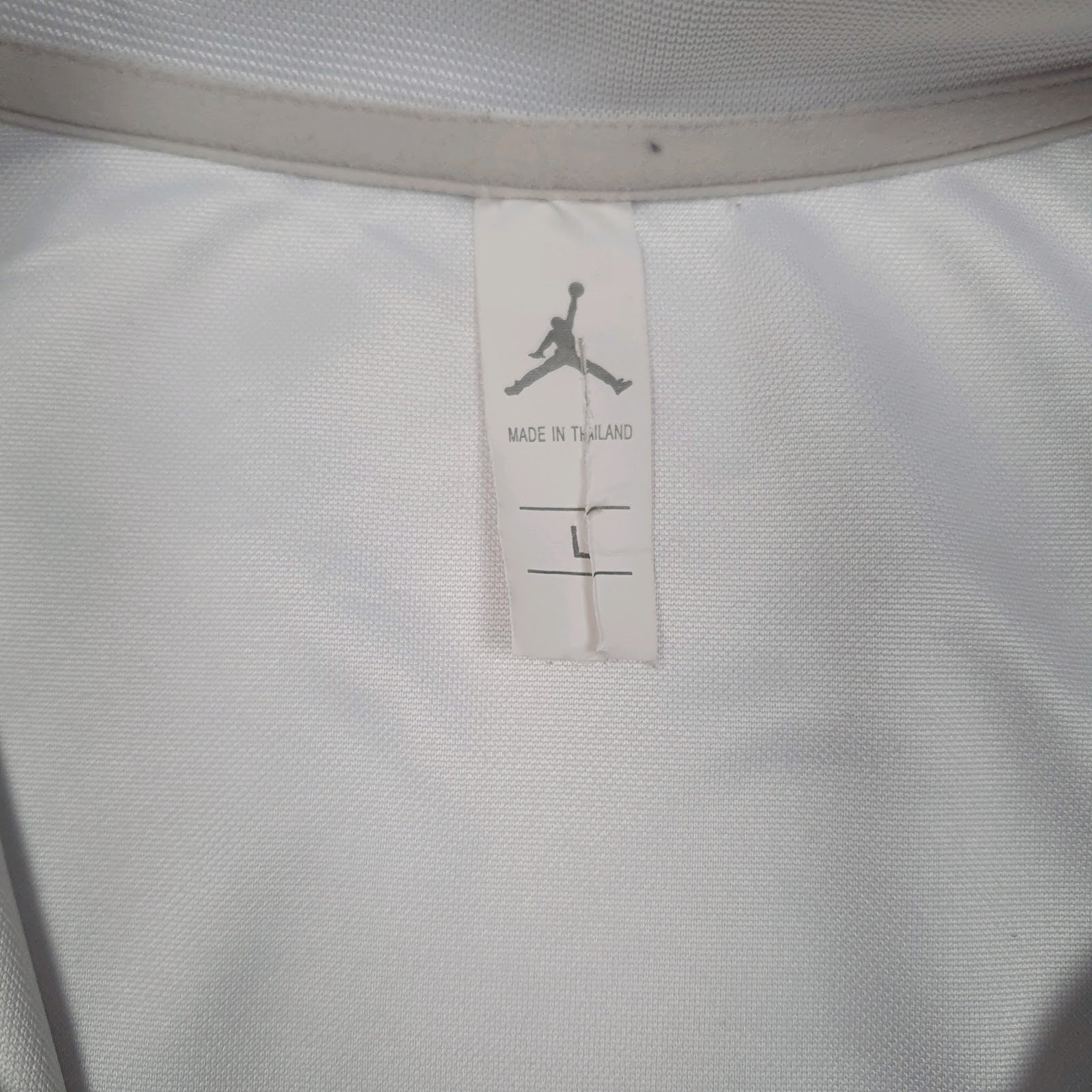 Mens White PSG X Jordan Paris St Germain Quarter Zip Jumper