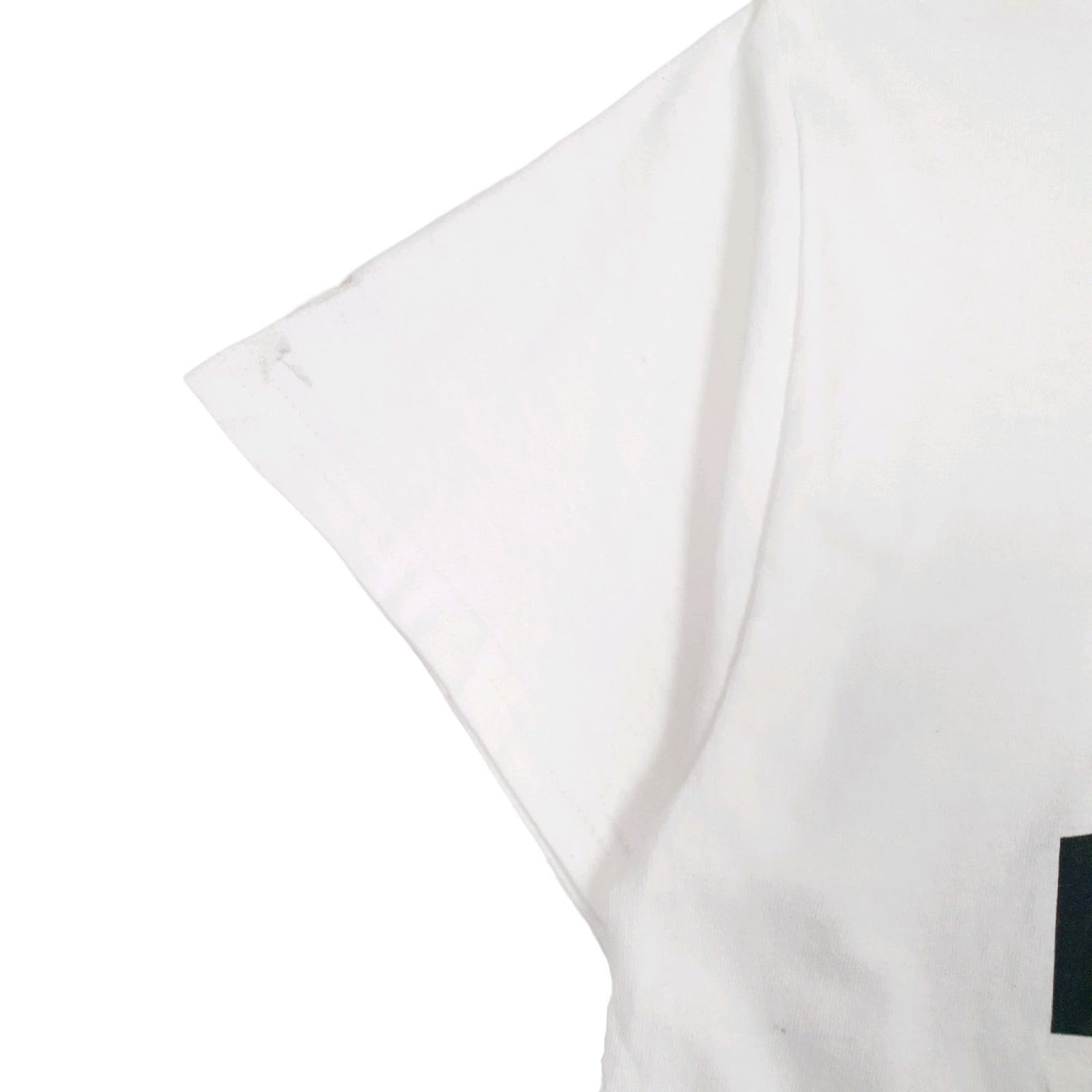 Mens White Gildan   T Shirt