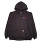 Mens Black Carhartt  Full Zip Jumper