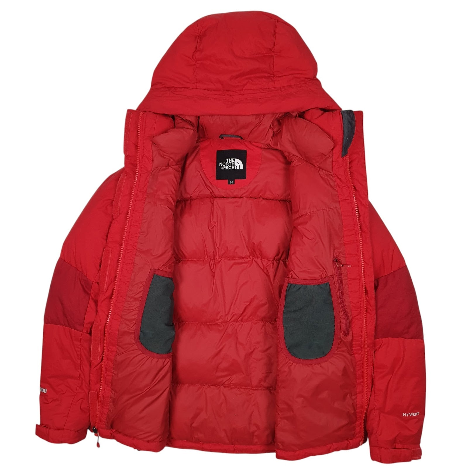 Womens Red The North Face Baltoro 800  Coat