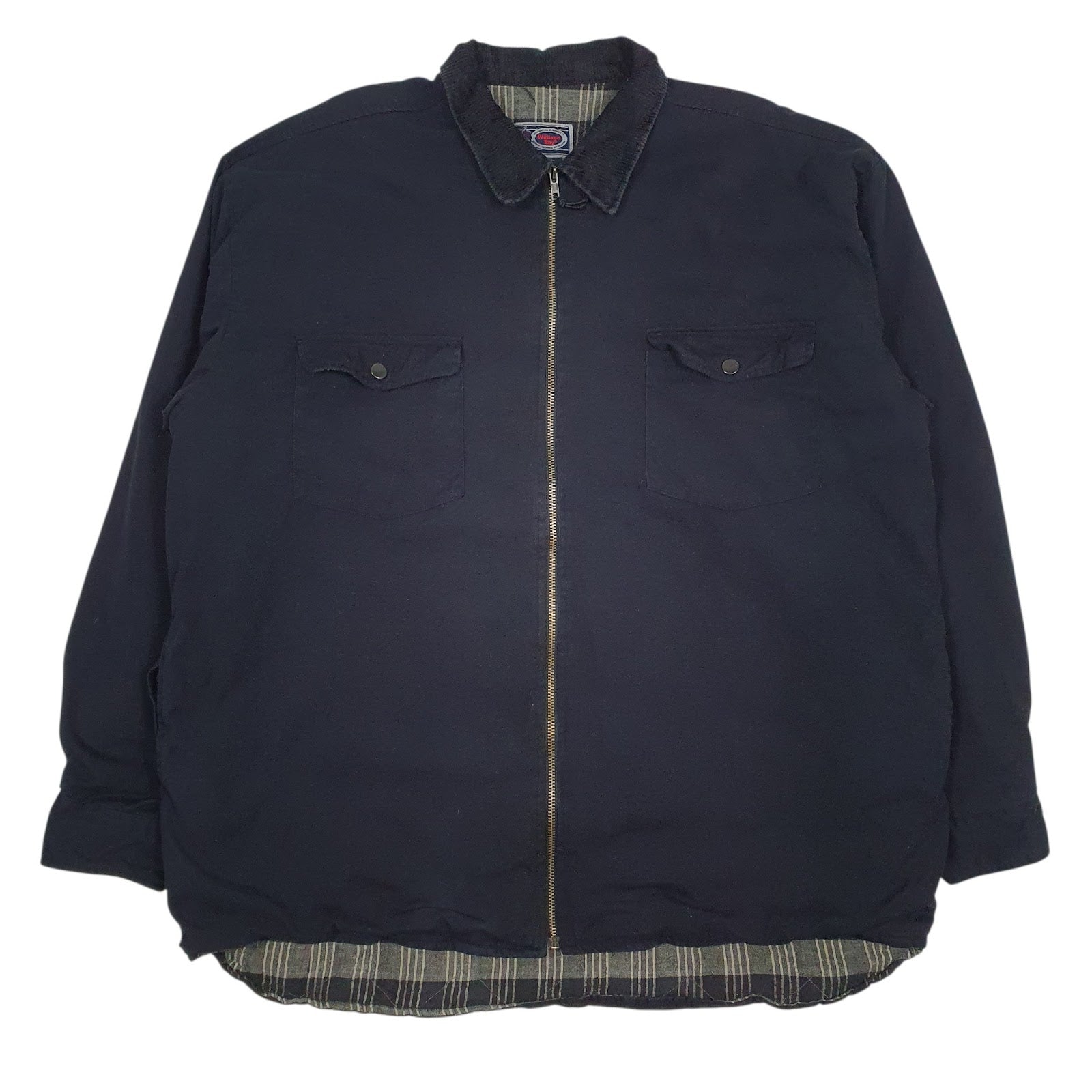 Mens Navy William Bay Bomber  Coat