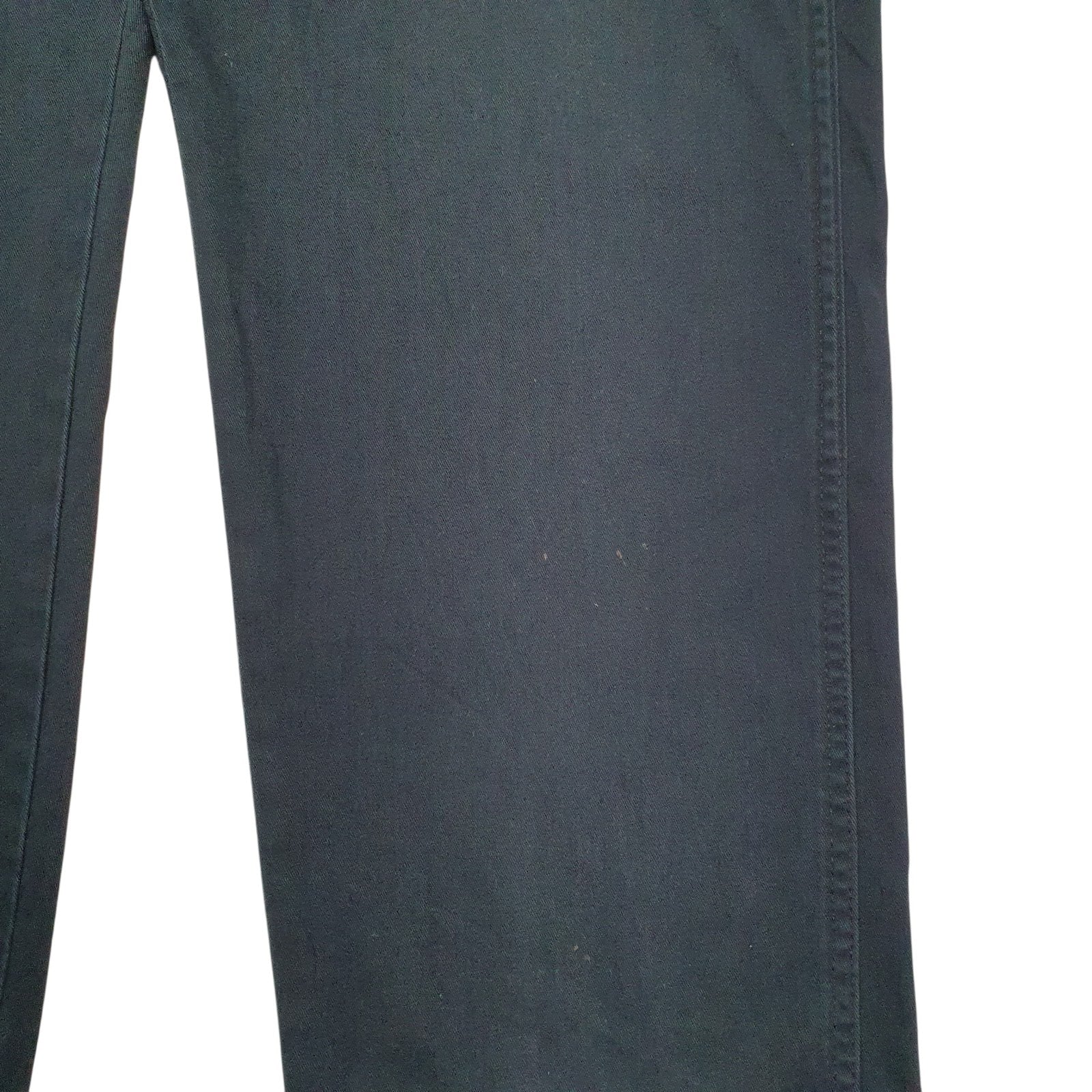 Mens Black Wrangler Workwear  Trousers