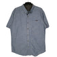 Mens Blue Eddie Bauer  Short Sleeve Shirt