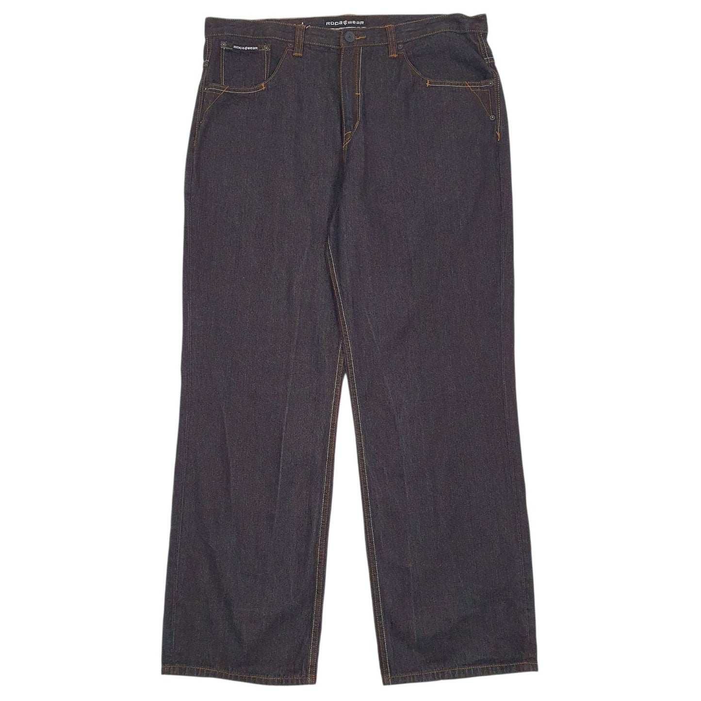 Mens Black Roca Wear  Casual JeansW40 L34