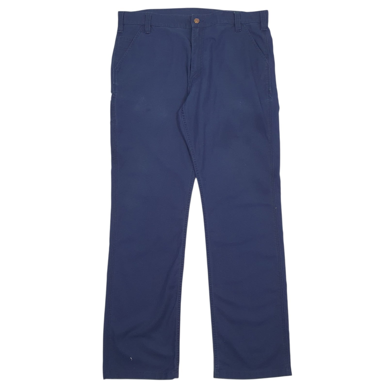 Mens Navy Carhartt  Carpenter Trousers