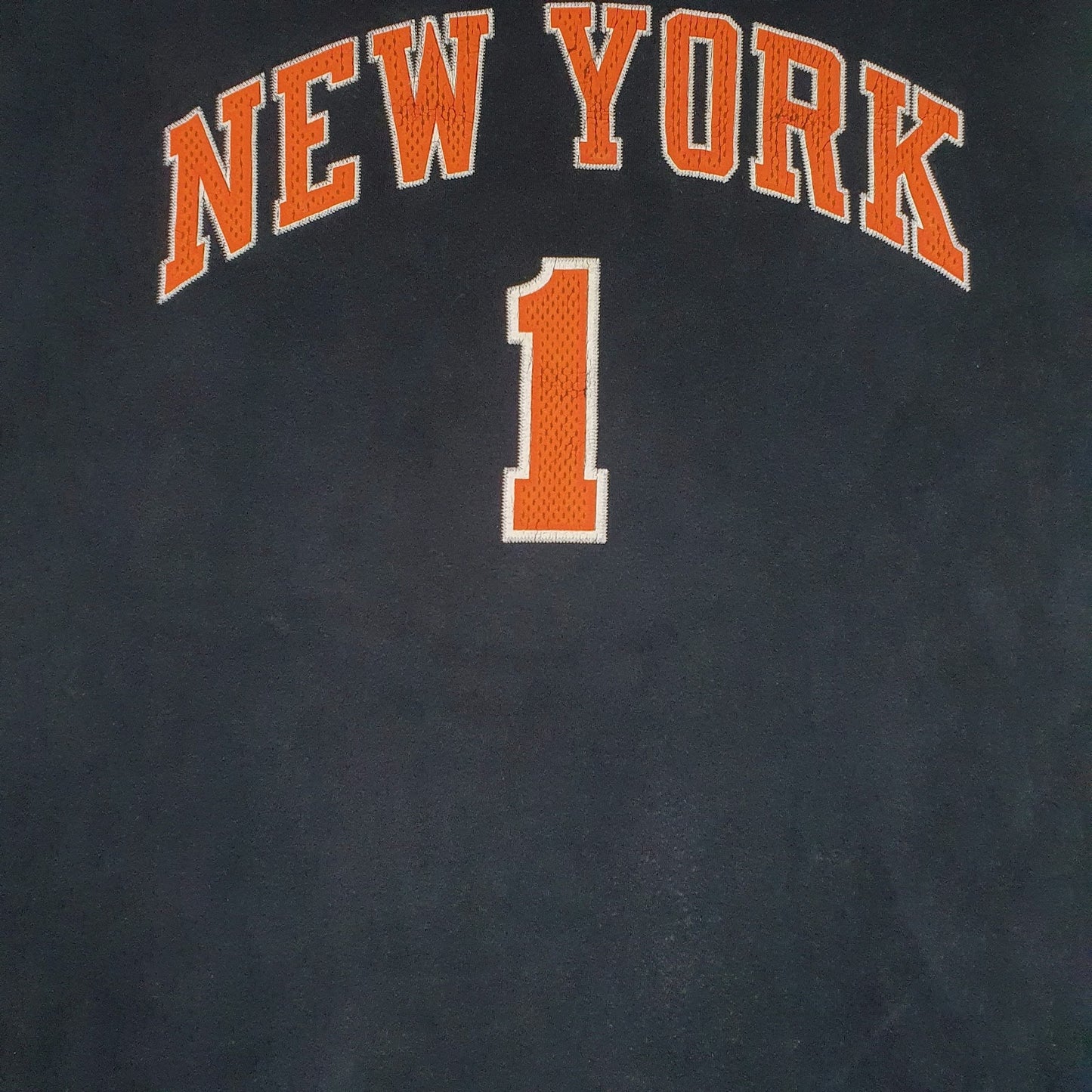 Mens Black Adidas NBA New York Knicks Stoudemire  T Shirt