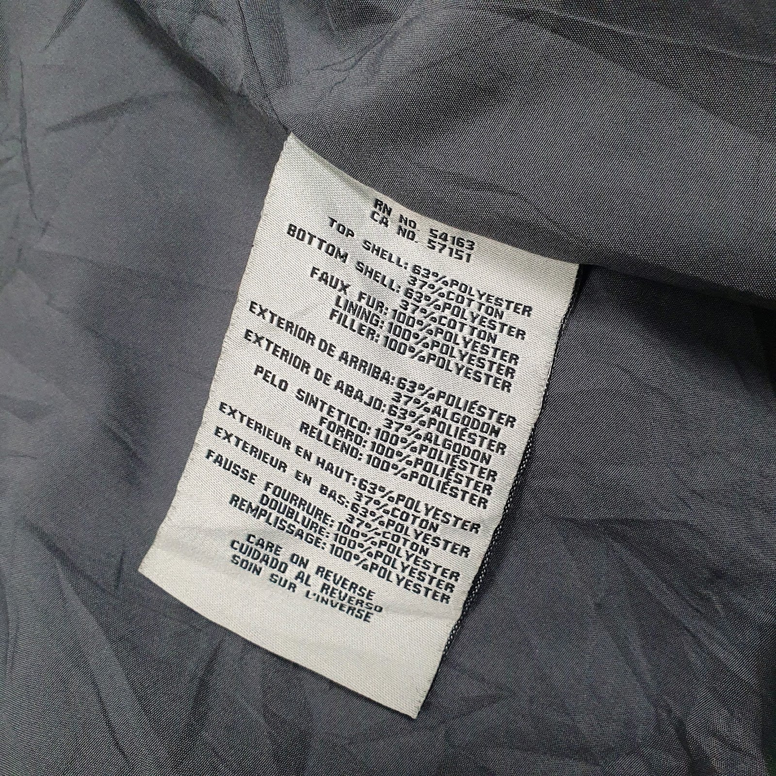 Mens Grey Levis   Coat
