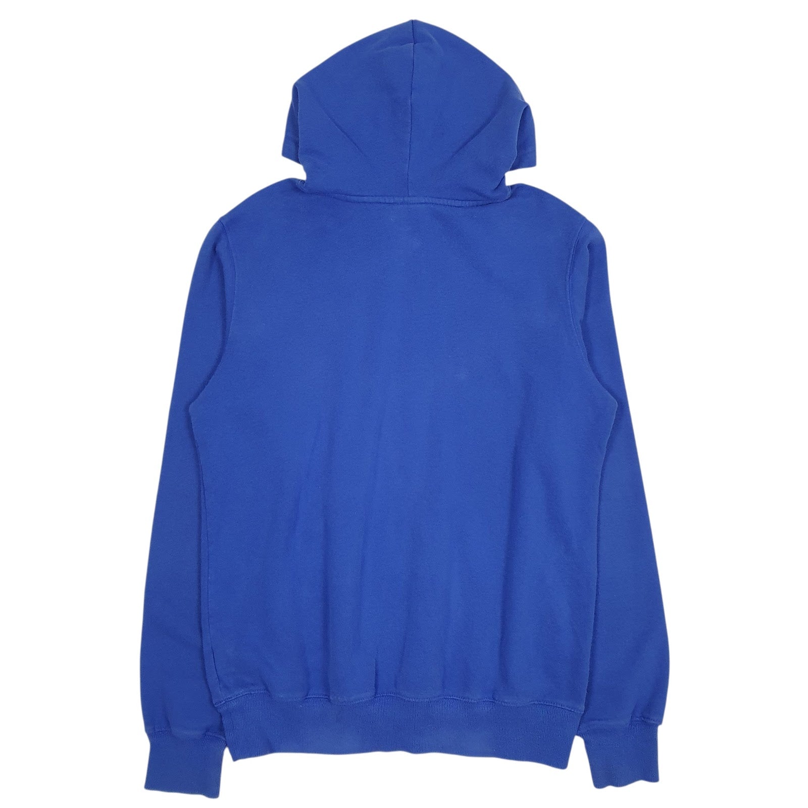 Mens Blue The North Face Spellout Hoodie Jumper
