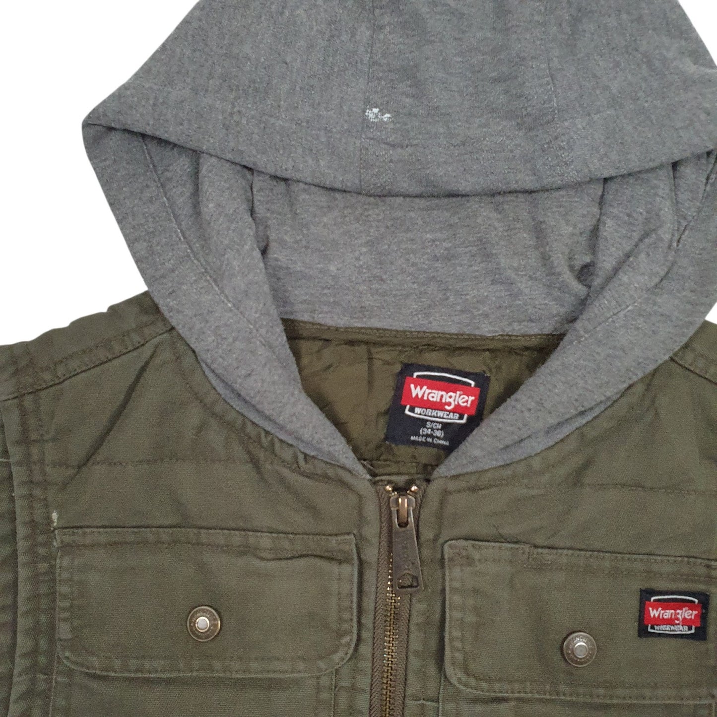 Mens Green Wrangler   Coat