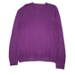 Mens Purple Tommy Hilfiger  V Neck Jumper