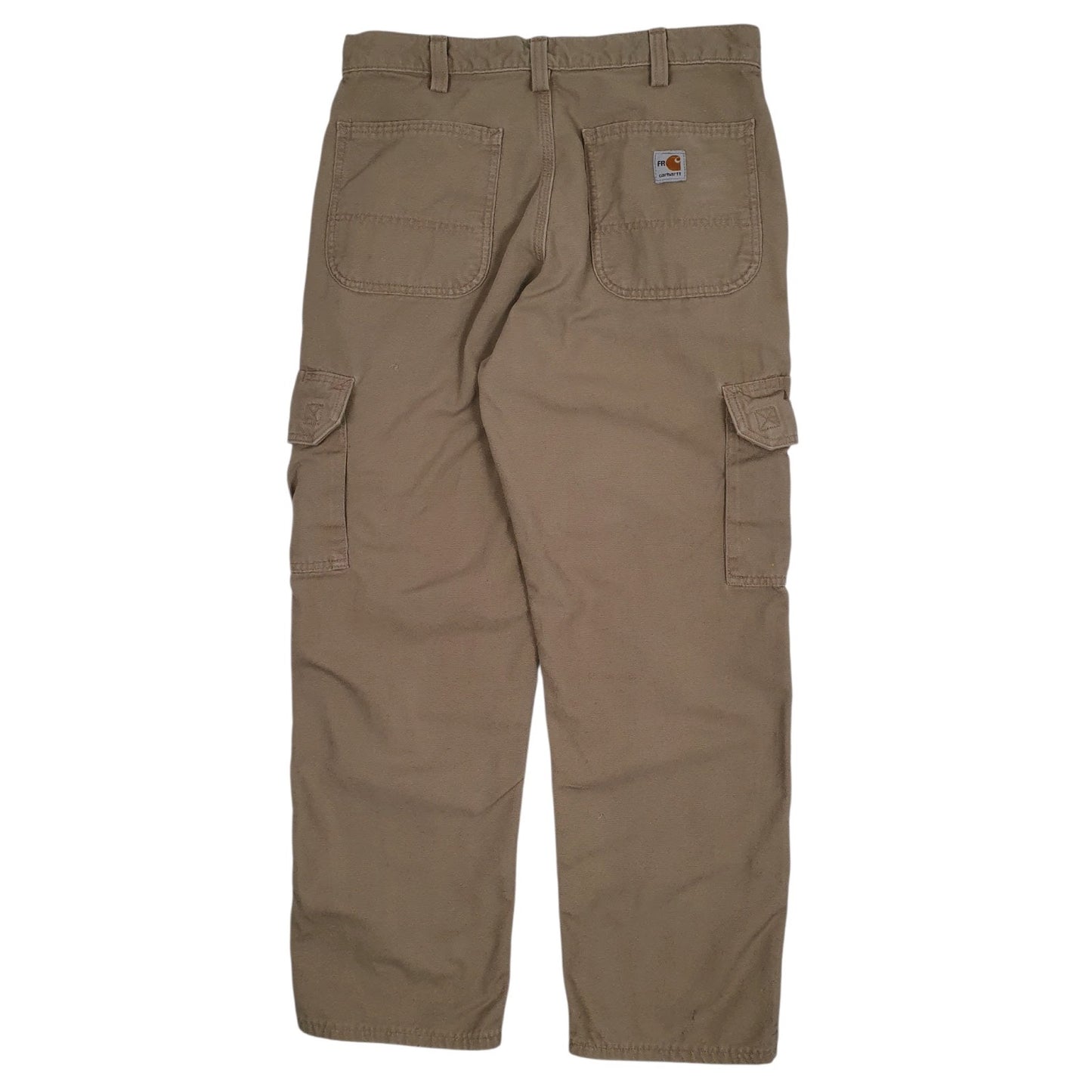 Mens Beige Carhartt FRB240 Flame Retardent  Trousers