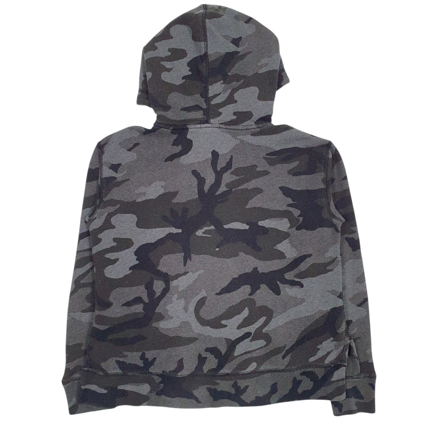 Womens Grey Polo Ralph Lauren Camo Full Zip Jumper