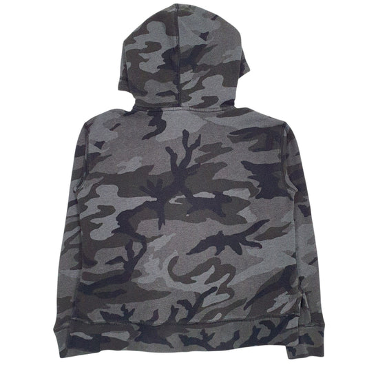 Womens Grey Polo Ralph Lauren Camo Full Zip Jumper