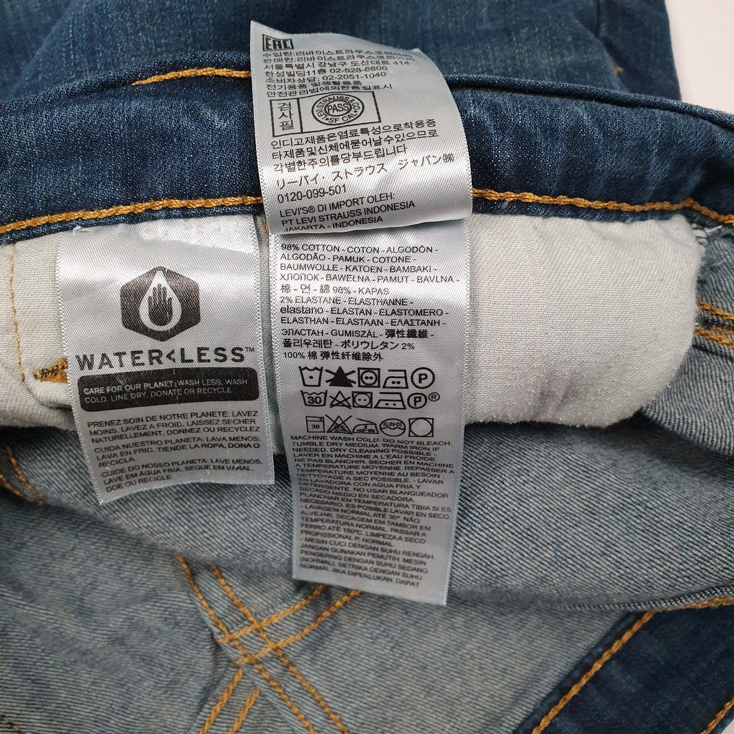 Mens Blue Levis   Jeans