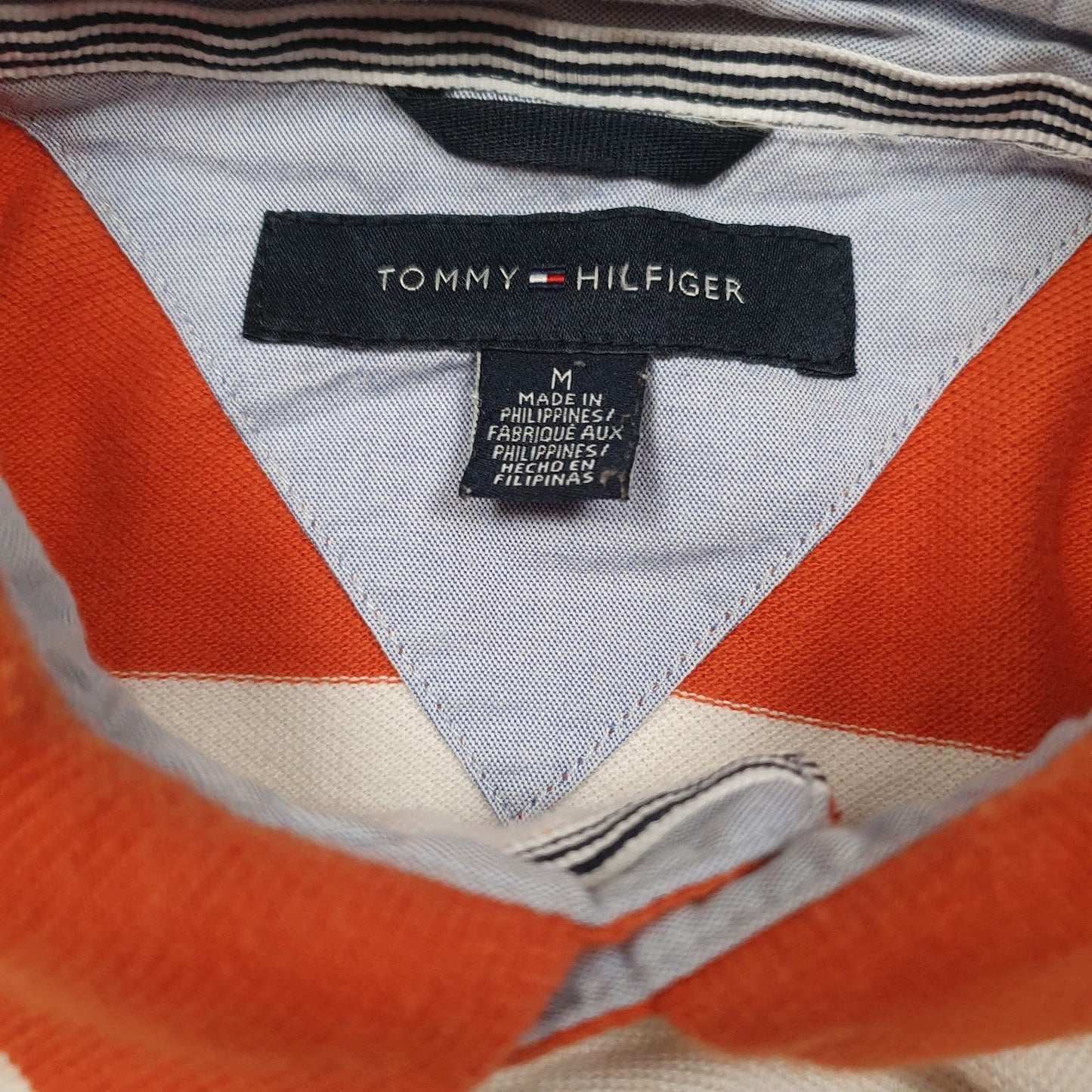 Mens White Tommy Hilfiger   Polo Shirt