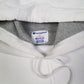 Mens White Champion  Hoodie Jumper