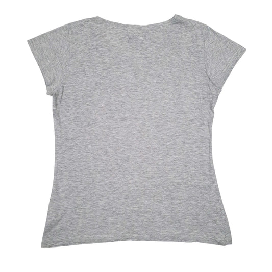 Womens Grey Miss Life Blouse  T Shirt
