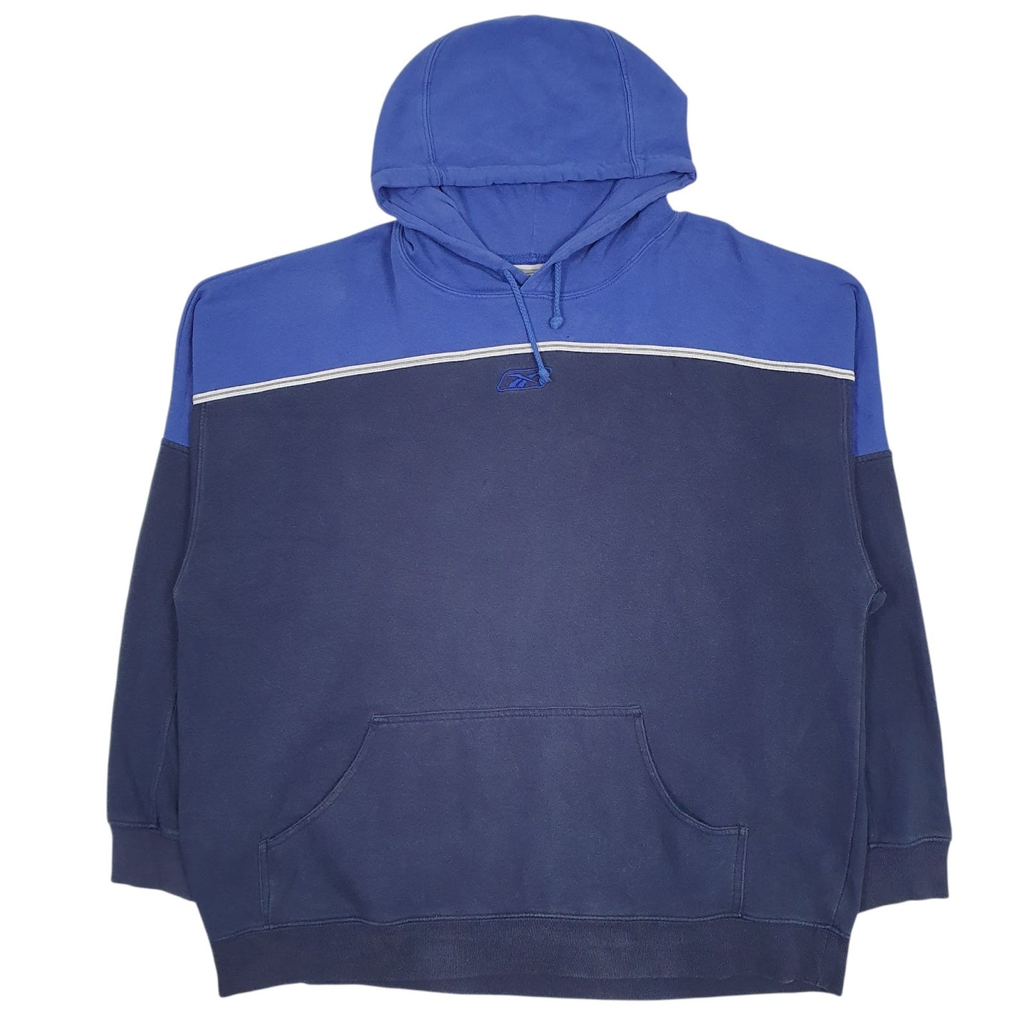 Mens Navy Reebok Vintage Hoodie Jumper