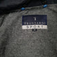 Mens Black Trussardi Fleece Lined  Coat