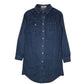 Womens Blue Ru Yi  Long Sleeve Dress