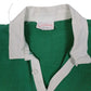 Mens Green Canterbury Rugby Vintage 1970s Made In NZ  Polo Shirt