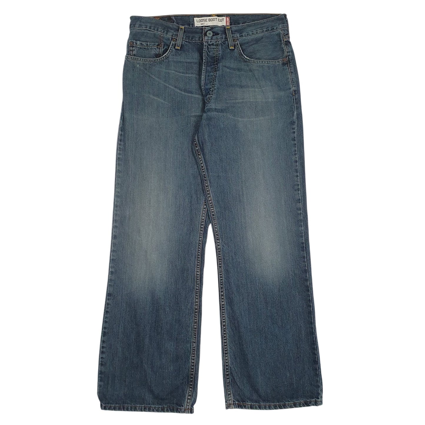 Mens Blue Levis  567 JeansW32 L30