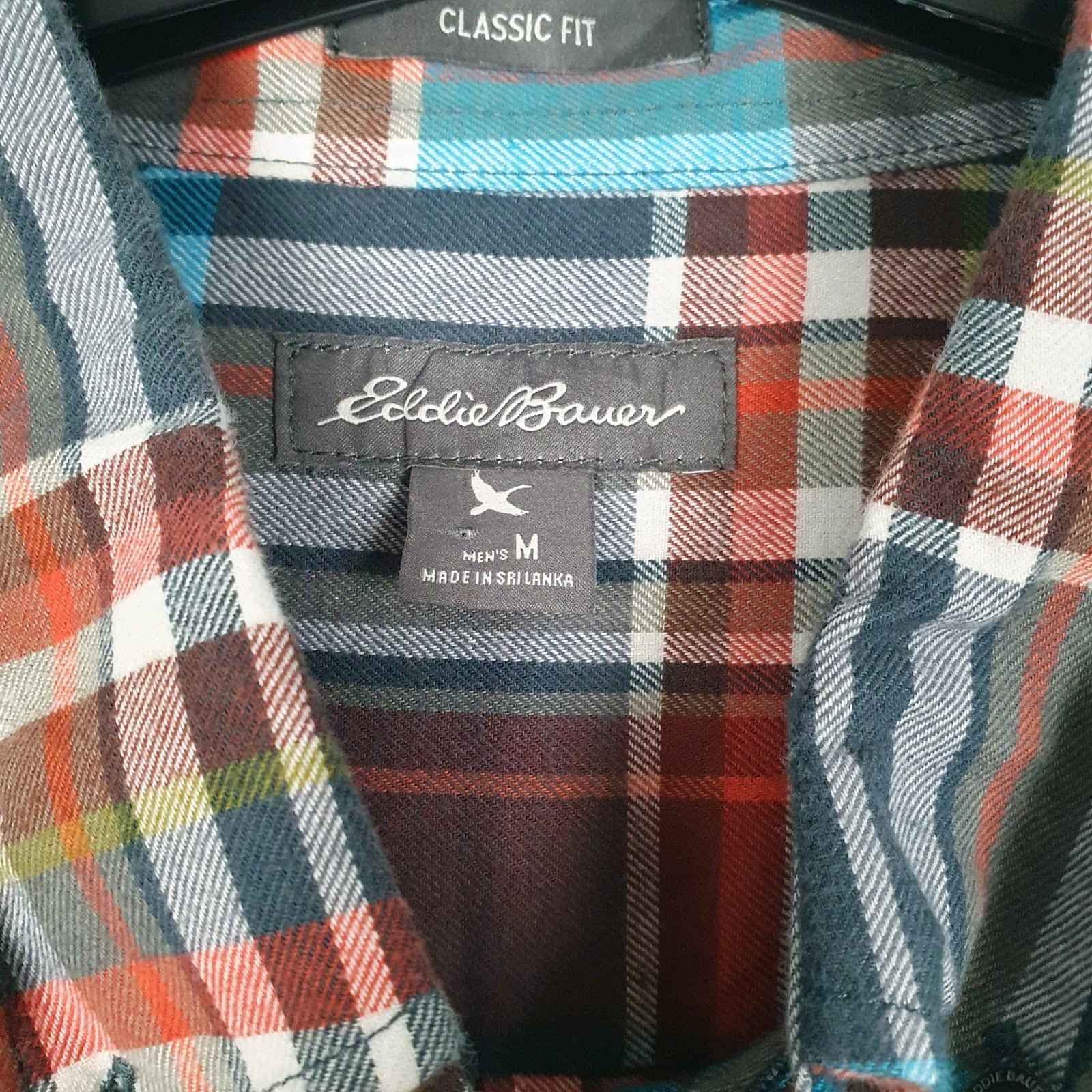 Mens White Eddie Bauer   Shirt
