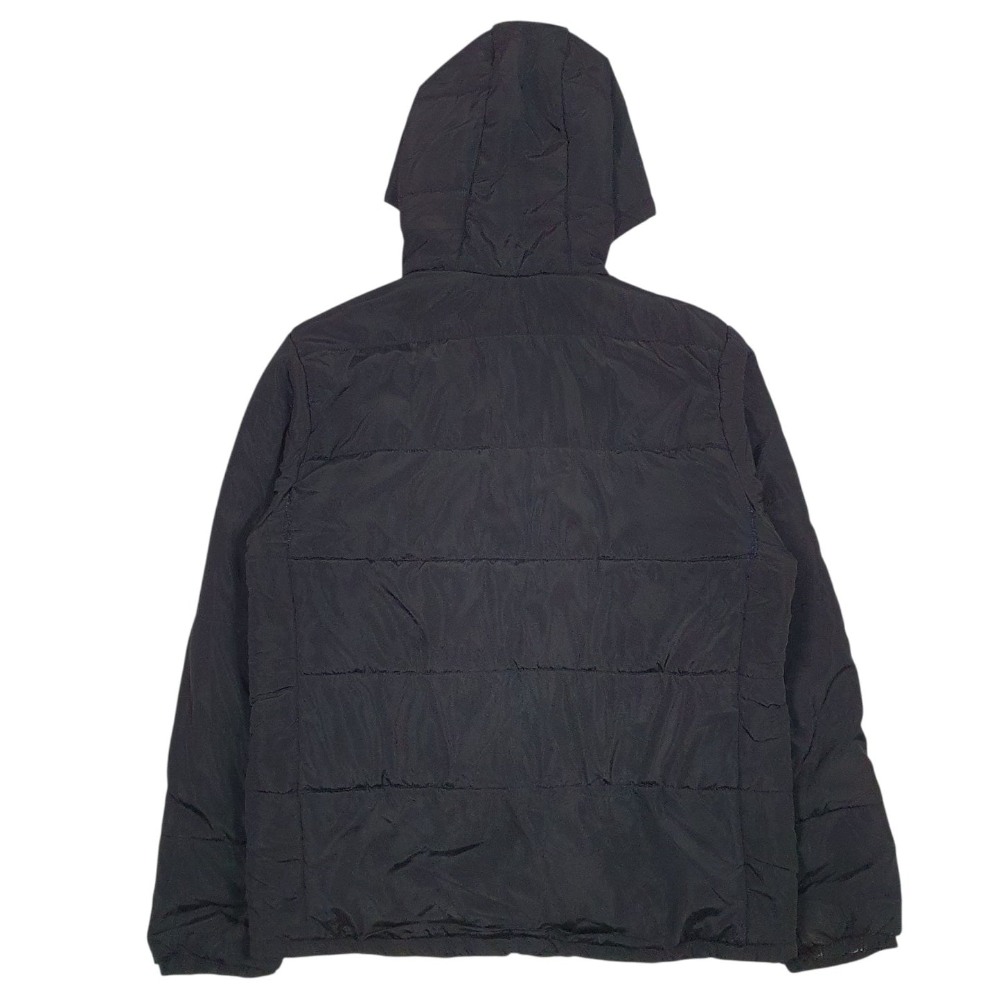 Womens Black Fila  Hoodie Coat