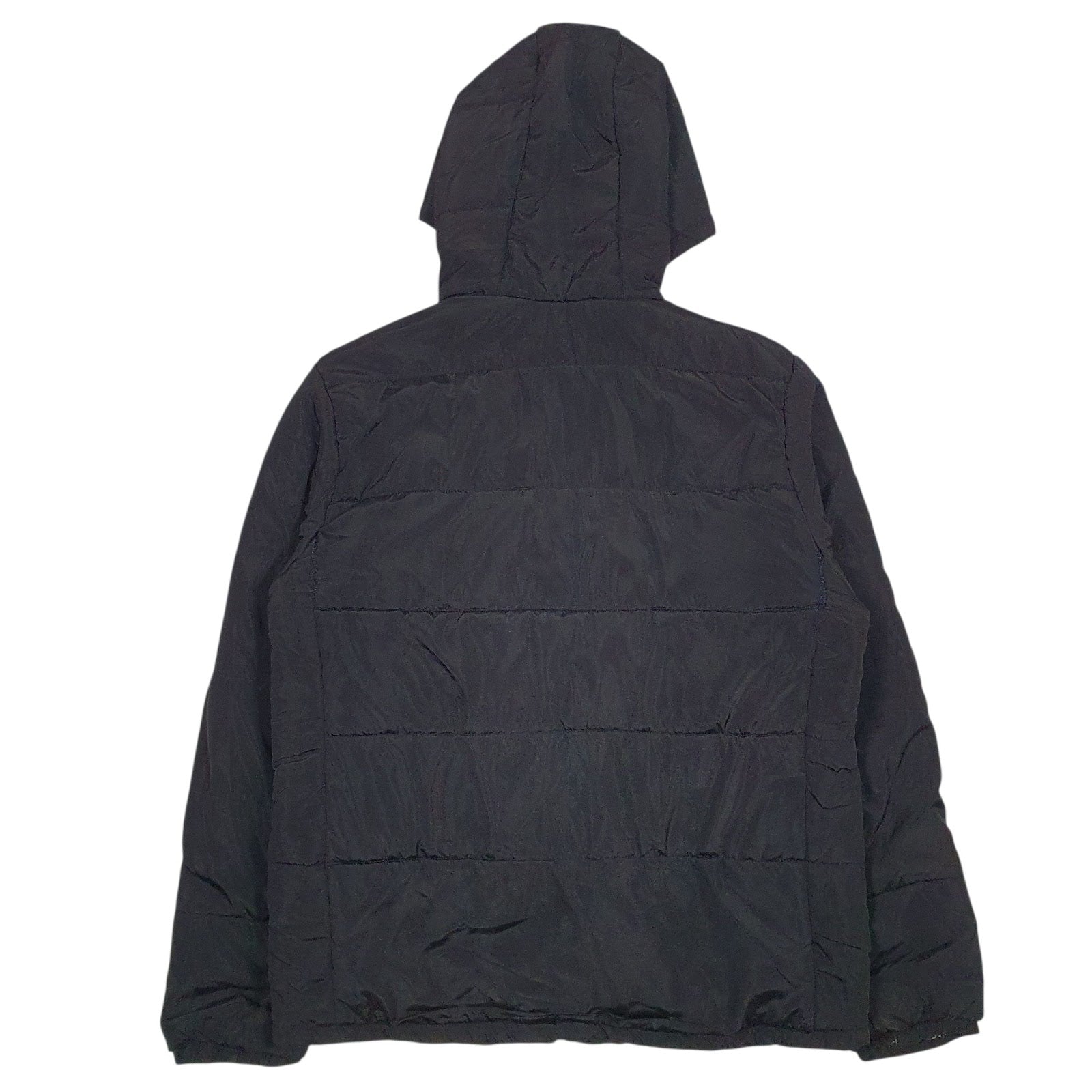 Womens Black Fila  Hoodie Coat