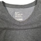 Mens Grey Nike Dri Fit  T Shirt